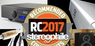 Stereophile Recommended 2017