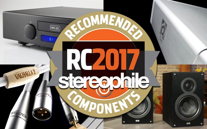 Stereophile Recommended 2017