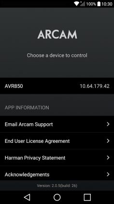 Arcam Control для Android
