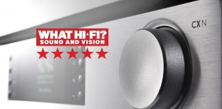 Пять звёзд «What Hi-Fi?» для медиаплеера Cambridge Audio CXN v2