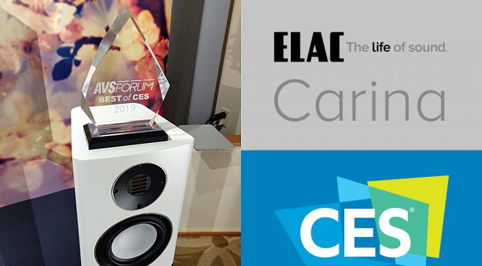 Полочник ELAC Carina BS 243.4 получает награду AVS Forum «Best of CES 2019»