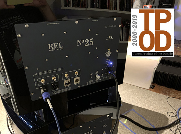 Линейный массив сабвуферов REL No.25 – «продукт десятилетия» журнала Tone Audio