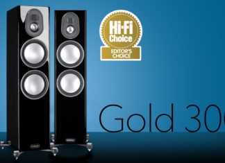 Золото к золоту: значок выбор редакции Hi-Fi Choice для Monitor Audio Gold 300