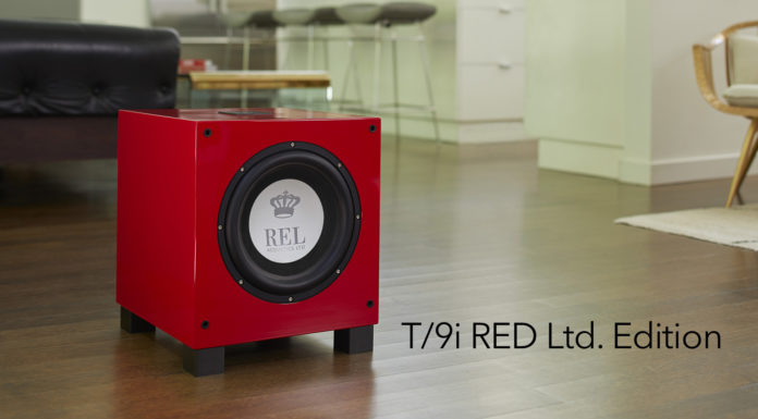 Британцы ставят на красное: новый сабвуфер REL T/9i RED Ltd. Edition