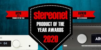 Премия «Продукт года» Stereonet достаётся Arcam AVR30 и Hegel H120
