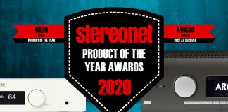 Премия «Продукт года» Stereonet достаётся Arcam AVR30 и Hegel H120