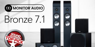 Отличный кинотеатр за разумную цену: комплект 7.1 Monitor Audio Bronze