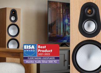 Самая новая и самая лучшая: EISA выбирает колонку Monitor Audio Silver 500 7G