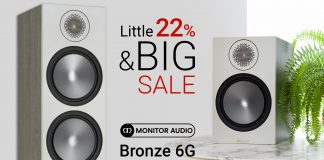 Little & Big Sale: Monitor Audio Bronze 6G – со скидкой в 22%