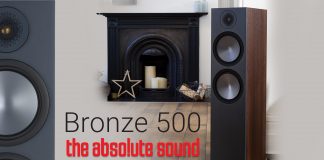С колонками Monitor Audio Bronze 500 просто невозможно расстаться