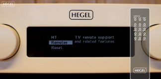 Усилителями Hegel можно управлять с телевизионных пультов – LjN8KKTNN