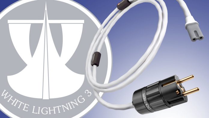 Кабель Nordost White Lightning 3 Power: «Белая молния» оживит вашу музыку