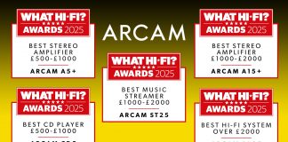 Arcam торжествует: пять моделей получили What Hi-Fi? Awards 2025