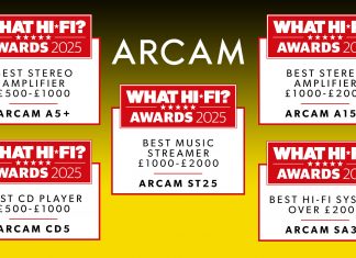Arcam торжествует: пять моделей получили What Hi-Fi? Awards 2025