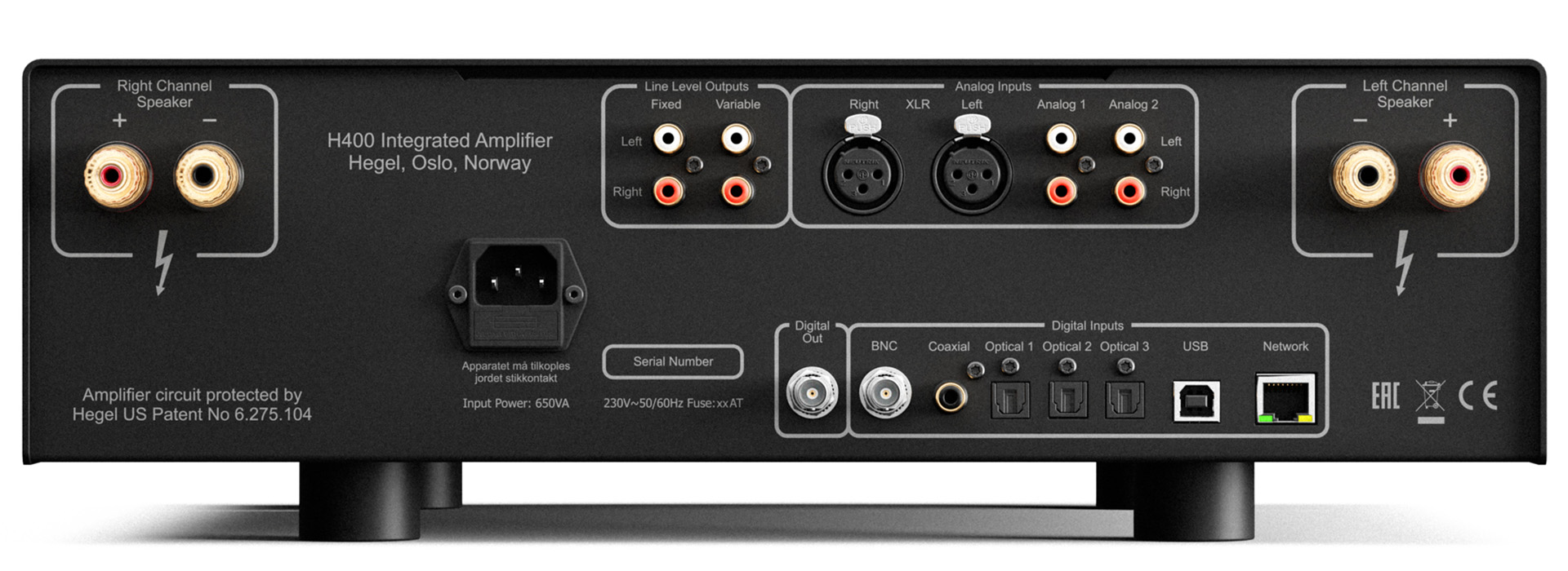 Просто неотразим: интегральный усилитель Hegel H400 Просто неотразим: интегральный усилитель Hegel H400