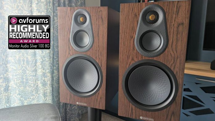 Мгновенно привлекает внимание: акустика Monitor Audio Silver 100 8G